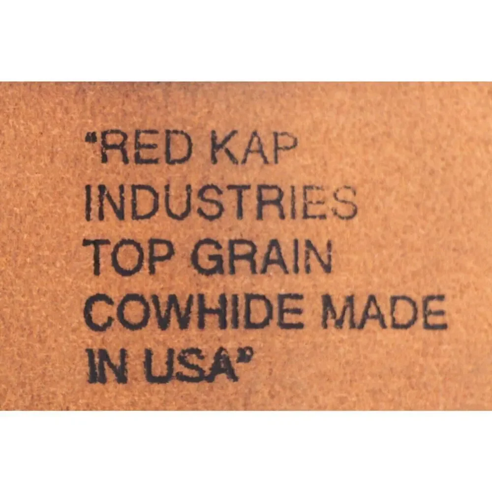 Red Kap BLACK GENUINE LEATHER 1 1/2